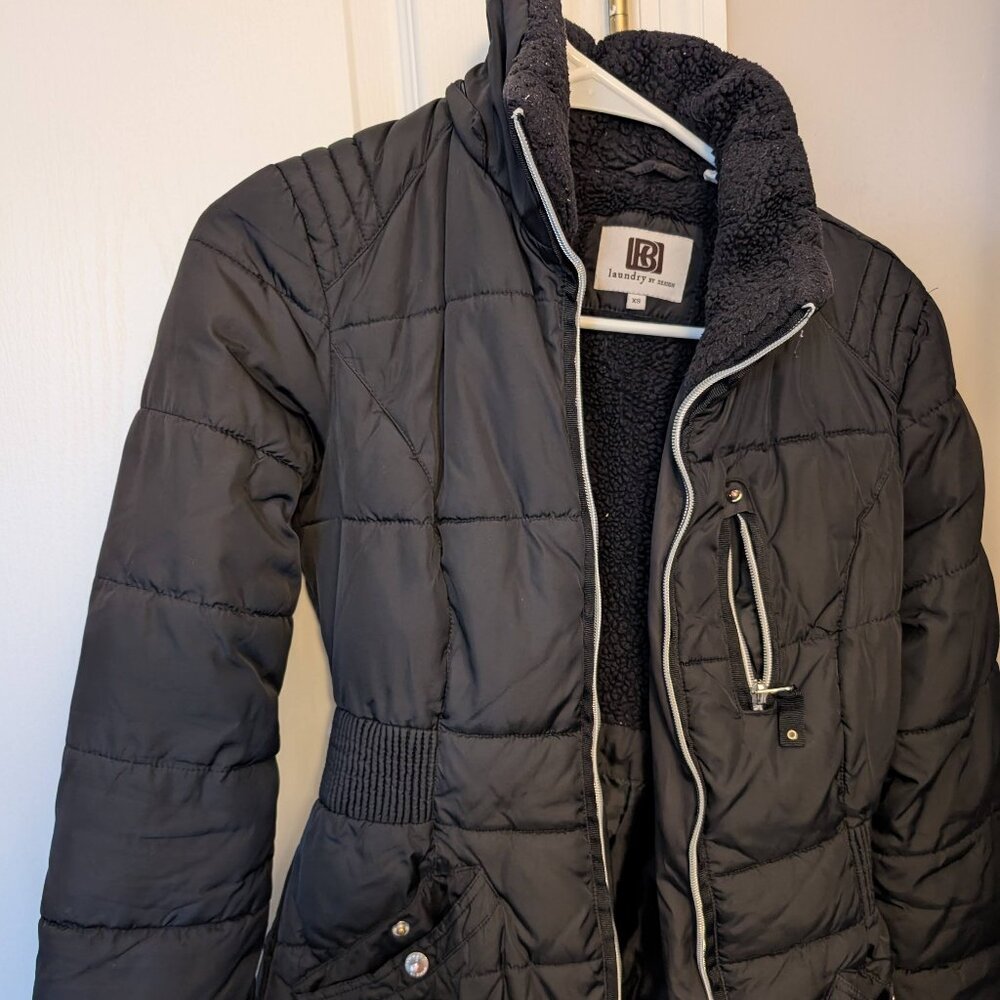 Laundry By Design Black Coat